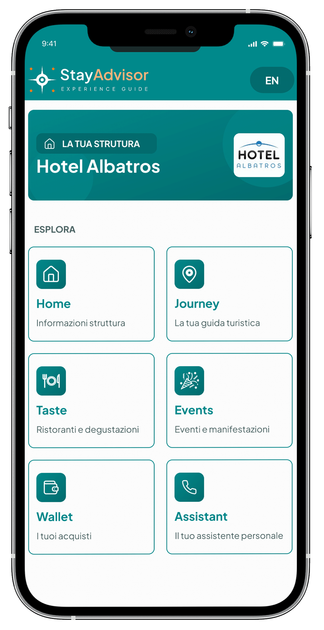 Dashboard Stay Advisor